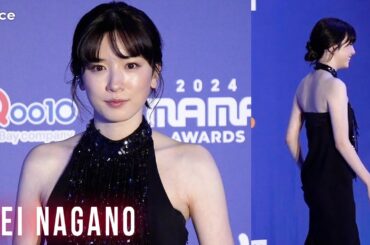 永野芽郁、天使の美肌！美しさ全開ホルターネックドレス姿でレカペ　『#2024MAMA』でプレゼンター
