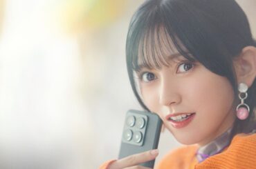 乃木坂46池田瑛紗、キメ顔に注目！　VTuber宝鐘マリンも登場　ソフトバンク新CM「神ジューデンガール2」編