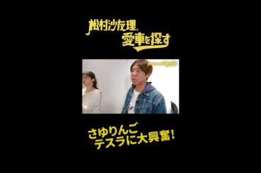 【テスラ全車種レビュー】松村沙友理、愛車を探す！第4話 超ハイテク車に大興奮…