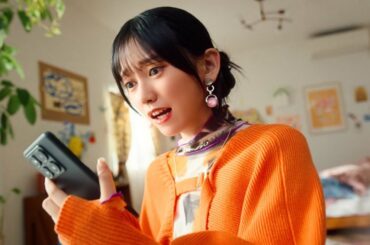 乃木坂46池田瑛紗、VTuber・宝鐘マリンとCMで初共演！「充電はっや…！」のキメ顔に注目　ソフトバンク新CM「神ジューデンガール2」篇