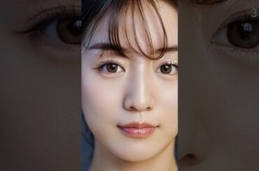 #Shorts 永野芽郁と田中みな実を足して2で割ってみた