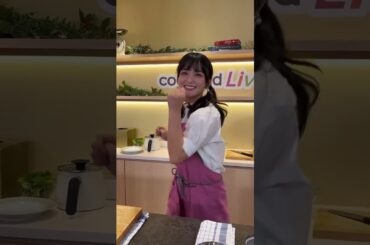 cooking🍳 　 　 　 　 　 #料理#エプロン#ツインテール#cooking#jpan#girl #清井咲希#スターダストプロモーション