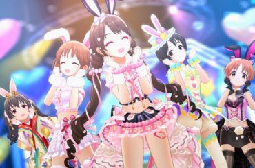 [デレステMV]　無重力シャトル　卯月/愛梨/美羽/肇/菜々・うさみみでGO!