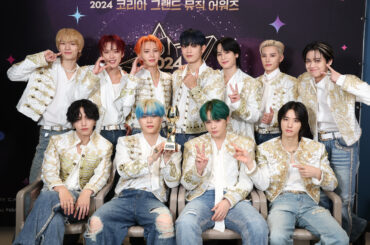 JO1が「第1回 2024 KOREA GRAND MUSIC AWARDS」にて「Kpop Global Artist」を受賞！