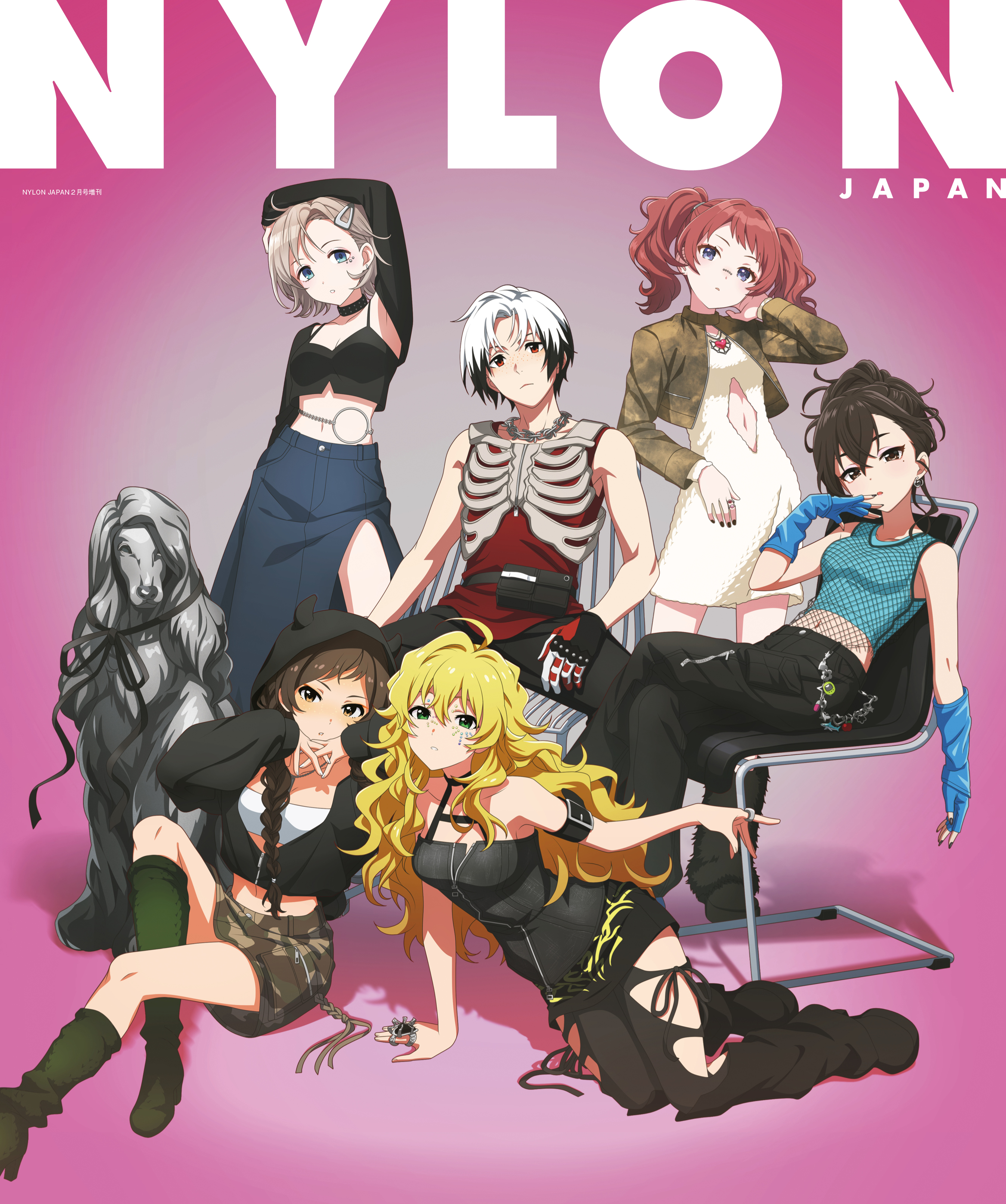 NYLON JAPAN THE IDOLM@STER 20th ANNIVERSARY BOOK 表紙