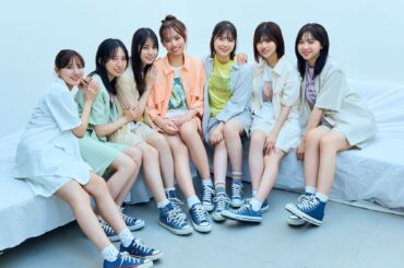 日向坂46二期生(金村美玖 、 河田陽菜 、 小坂菜緒 、 富田鈴花 、 丹生明里 、 濱岸ひより 、 松田好花)