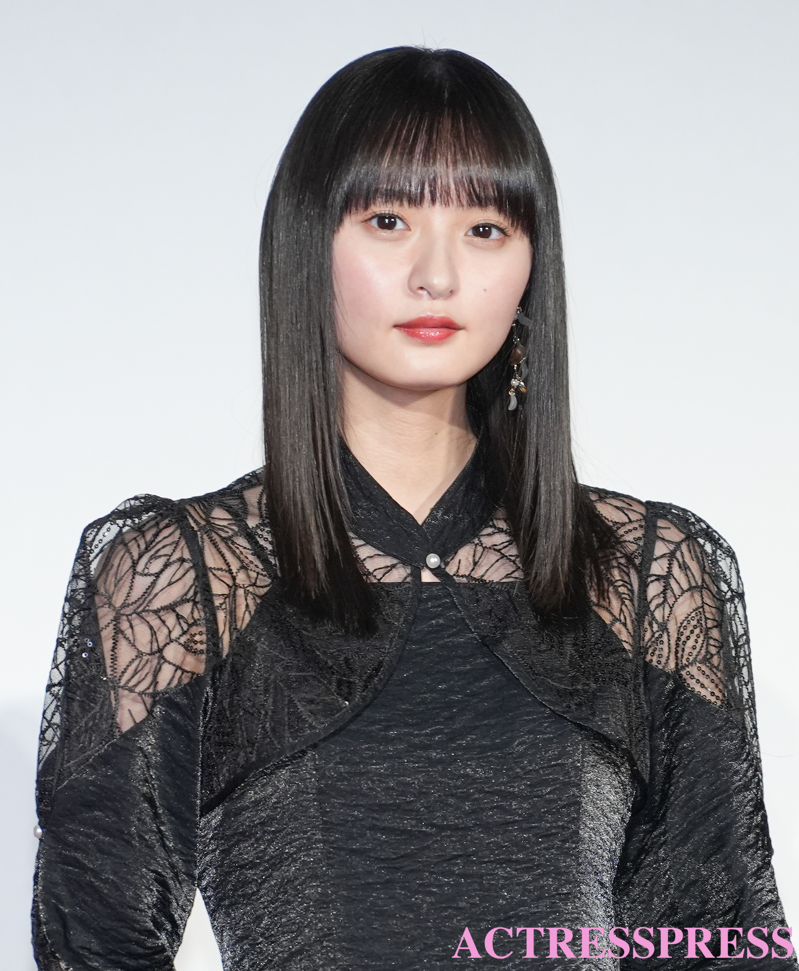 遠藤さくら（ 乃木坂46）／2024年11月26日、六本木で開催された『FOD SHOWCASE'24』事業戦略＆新作一挙公開イベントにて。(C) 撮影：ACTRESS PRESS編集部 (Photographer: SHUN)