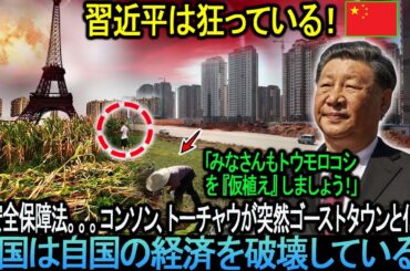 習近平は狂っている！中国は自国の経済を破壊している！新安全保障法。。。コンソン、トーチャウが突然ゴーストタウンと化。