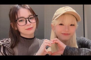 Girls² 鶴屋美咲 増田來亜☆16プロマ気泡だらけの女＆3日連続スマホショップご来店金髪 LDHGirls 20241129