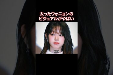 最近太ったIVEのウォニョン...ビジュアルやばすぎない？