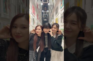 鏡に反射してる子達いる🔍