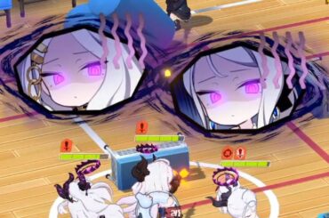 マコトの演説でダメージを受けるヒナ【ブルーアーカイブ　Blue Archive】【ブルアカ】