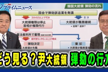 【韓国の「非常戒厳」動きは】どう見る？尹大統領 弾劾の行方 2024/12/5放送＜前編＞