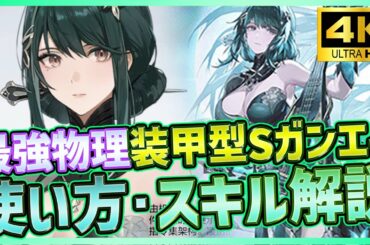 【パニグレ】物理最強装甲型！アタッカー兼用Sガンエイ(含英)・檀心！使い方・スキルをがっつり解説CV:遠藤綾【PUNISHING:GRAY RAVEN】