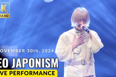 NEO JAPONISM(ネオジャポ)『TOKYO GIRLS GIRLS』(2024/11/30)【4K60p/Canon EOS R7】@2024/12/14(土)日比谷野音ワンマン