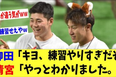 清宮さん今季年俸大幅アップに「柳田さんの練習しすぎだぞを理解しましたｗ」→「なんか違う気がするぞｗｗｗ」