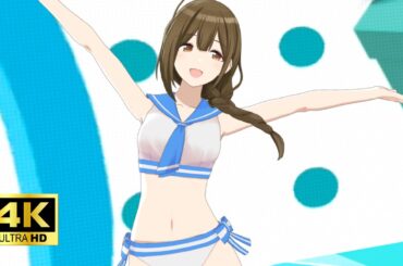 4K60FPS【シャニソン】「Darling you!」(桑山 千雪 solo) MV  アイドルマスター THE IDOLM@STER SHINY COLORS /セーラー水着