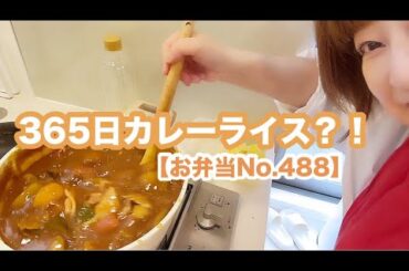365日カレーを食べたいパパのお弁当🍛【お弁当No.488】