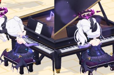 ヒナ（ドレス）の努力を感じる最高の演奏【家具モーション】【ブルーアーカイブ　Blue Archive】【ブルアカ】