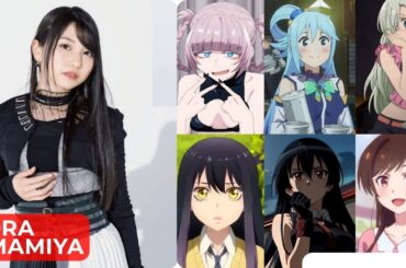 Sora Amamiya [雨宮 天] Top Same Voice Characters Roles
