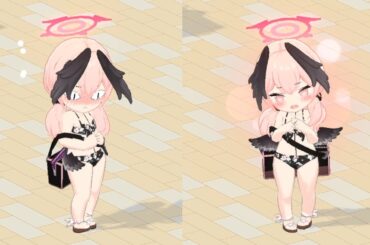 全てが可愛すぎるコハル【カフェタッチ】【ブルーアーカイブ　Blue Archive】【ブルアカ】