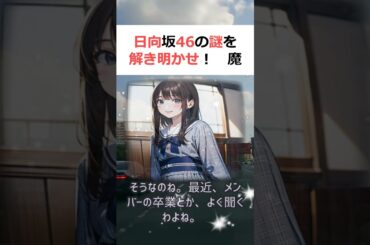 日向坂46の謎を解き明かせ！魔理沙,今回は日向坂46について解説するぜ霊… #shorts 718