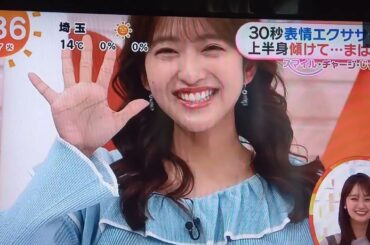 【藤本万梨乃アナ✨】目がパチパチ嘘くさい笑顔🤭