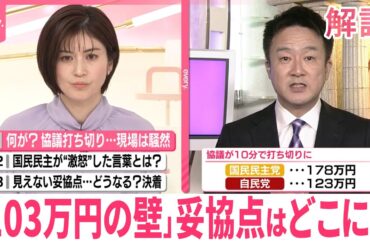 【解説】「103万円の壁」妥協点はどこに？  引き上げめぐり協議は打ち切りに