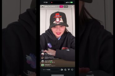 原田都愛インスタライブgirls2