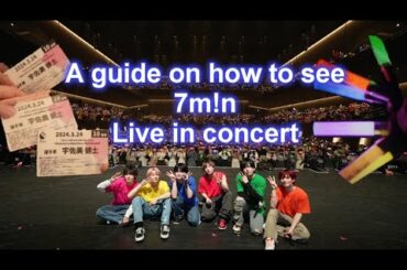 How to get 7m!n Concert Tickets (or any jpop Idol) A Detailed Guide for Overseas Fans #ナナトイチセイ #7min