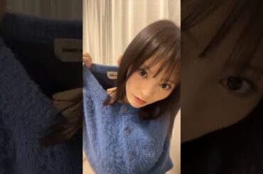 山本彩#可愛い どこのニットかを必死に見せようとしてくれてる