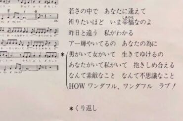 空気録音　倉田まり子さん　HOW ワンダフル！