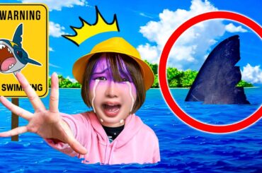 【寸劇】小学生が海で遊んでいると…友達が食べられる!?ママ助けて～＞＜ポケモンの力を借りてともだちを助けよう！