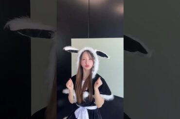 블랙산타 쥬리 네모네모 챌린지 #juri #高橋朱里 #쥬리