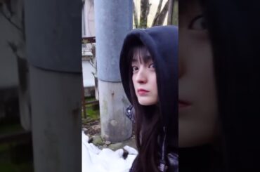 今年に入っていっぱい雪見れた〜😊❄️  #japan#girl#snow#hoodie #清井咲希#スターダストプロモーション