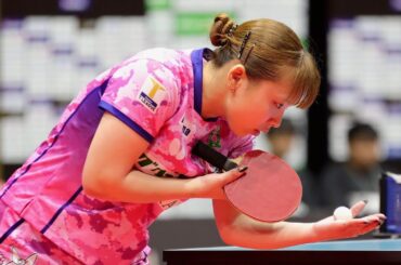 野村萌 vs 中森帆南 T10-10 九州アスティーダvs 京都カグヤライズ  ノジマTリーグ2024-2025 2024年9月29日 おおむたアリーナ 第4G【卓球 Tリーグ公式】