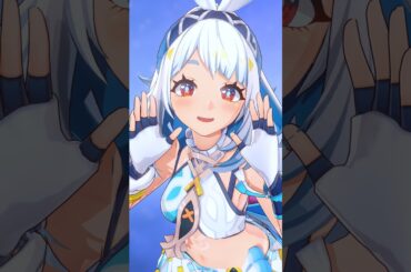 Mualani 旦那様とのラブラブ・ラブソング 【Genshin Impact MMD】 #mualani