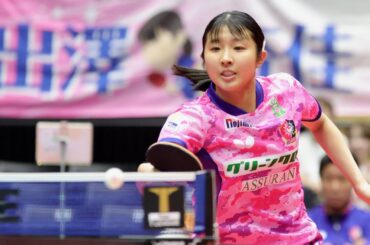 出澤杏佳 vs 木村光歩 T10-10 九州アスティーダ vs 京都カグヤライズ ノジマTリーグ2024-2025 2024年9月29日 おおむたアリーナ 第2G【卓球 Tリーグ公式】