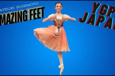 INCREDIBLE FEET!!!  Natsuki Sugimoto バレエ William Tell at YAGP 2025 Season, YGP JAPAN Semifinal