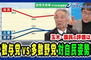 【玉木・国民の評価は？】来年の通常国会や参院選・都議選へ対自民姿勢は 伊吹文明×先﨑彰容 2024/12/17放送＜後編＞
