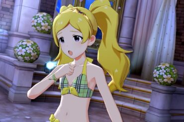 【ミリシタ】エミリー 麗花 未来 志保 All Alone【マイオンリースイムウェア】