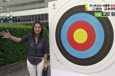 杉浦友紀　全力疾走