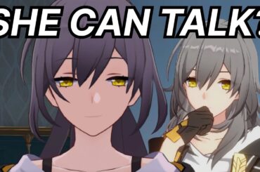 The only time Stelle ever talks out loud, so far... | Honkai Star Rail [JP Dub]