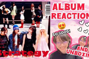 (ENG/KOR)【TWICE】"Strategy" listening & Unboxing - Reaction!