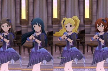 【ミリシタ】志保・麗花・エミリー・未来「All Alone」【ソロMV(合唱版)】