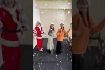 🎄メリークリスマスイブ🎄ゴー☆ジャス、えりにゃんとほーちゃんサンタ🎅で#クリスマス #ダンス #踊ってみた #shortsdance #shorts