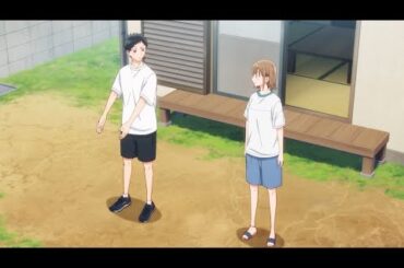 Chinatsu anima a Taiki | Ao no Hako Episodio 08