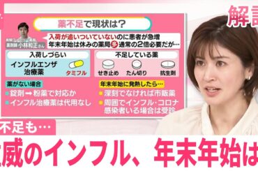 【インフル猛威】年末年始の“薬不足”が追い打ち  「薬を長めに出して」はNG  急な発熱があったら？【#みんなのギモン】