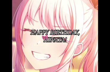 HAPPY BIRTHDAY SATO HINATA!