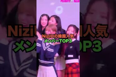 NiziUの韓国人気メンバーTOP3